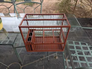 Jaula Jilguero Grande C2 Marrón