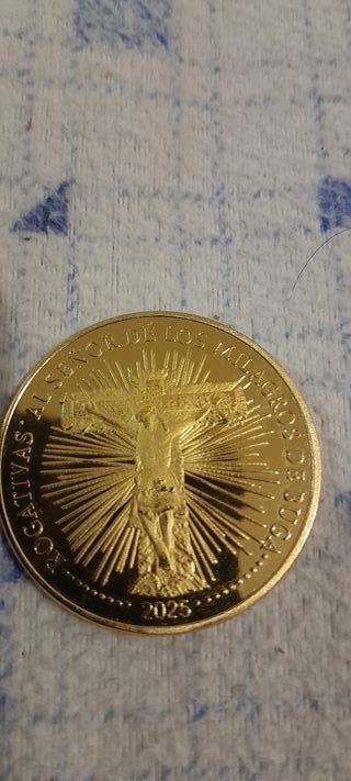Moneda Señor de los Milagros de Buga 2025