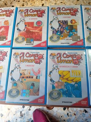 Set 9 DVD Il Corpo Umano