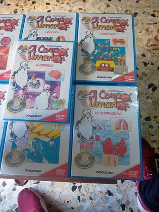 Set 9 DVD Il Corpo Umano