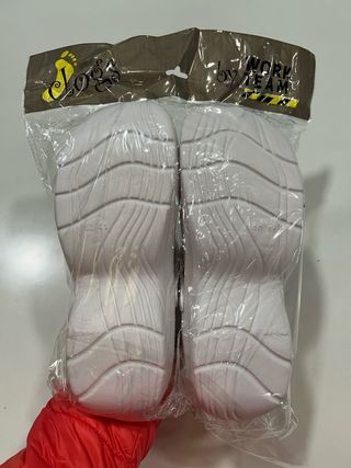 Zuecos Workteam Blancos Talla 40/41