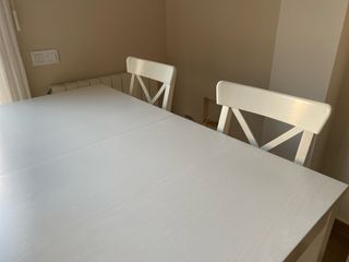 Mesa y 4 Sillas Ingolf Ikea