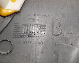 Guarnecido puerta trasera renault laguna ii 104518