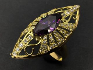 E681478-12 Sortija Oro 18K Con Circonita