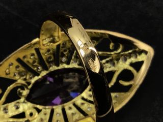 E681478-12 Sortija Oro 18K Con Circonita