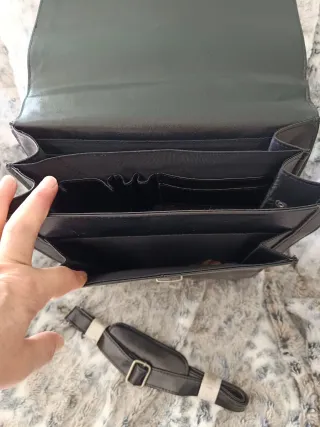 Portadocumentos Alexluca Piel Negro