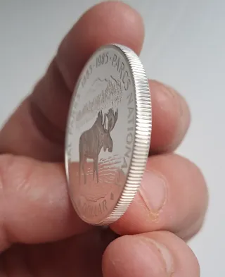 Onza de plata de Elizabeth ||