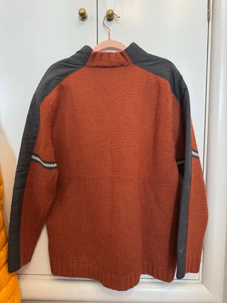 Jersey Reebok Naranja y Gris