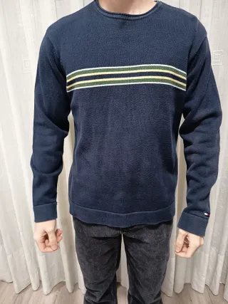 Jersey Tommy Hilfiger Talla M Rayas