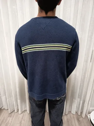 Jersey Tommy Hilfiger Talla M Rayas