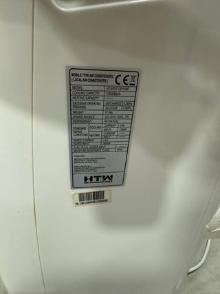 Aire Acondicionado HTW HTWPFF12P11WF Frío/Calor