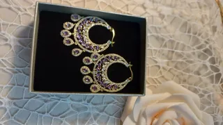 Pendientes Chapado Oro 18k Zíngara Circonitas