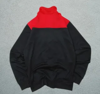 Sudadera Adidas Roja y Negra Talla M
