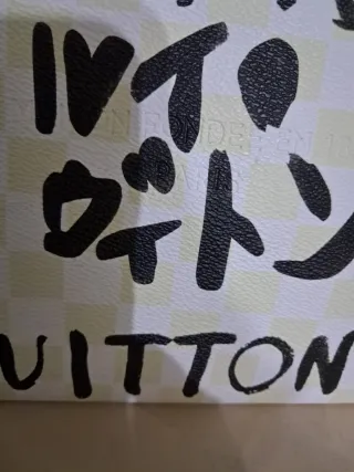 Bolso Tote Louis Vuitton Blanco Multicolor