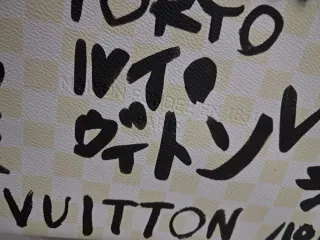 Bolso Tote Louis Vuitton Blanco Multicolor