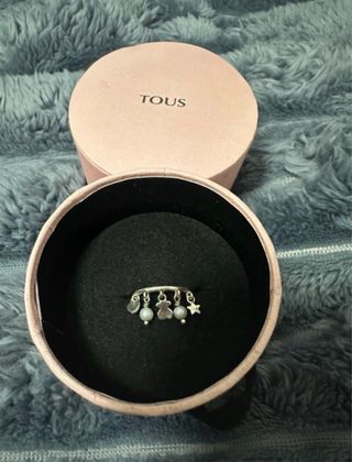 Anillo Tous Plata Corazones Ositos Estrellas