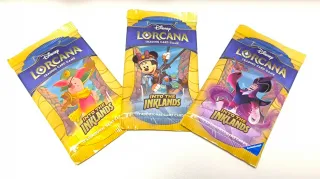 LORCANA: ¡Lote de 3 sobres de INTO THE INKLANDS!