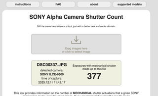 Sony a6600 - Solo 377 scatti