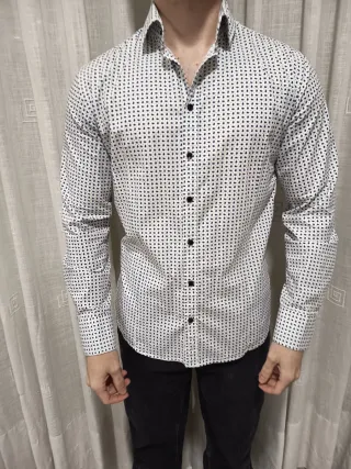 Camisa estampada talla S