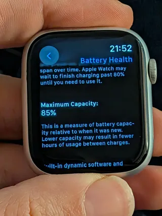 Apple Watch Series 8 45mm Plata