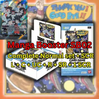 Colección base SB02 + SCR Dragon ball inglés