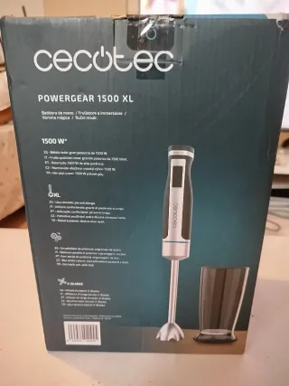 Batidora Cecotec Powergear 1500 XL