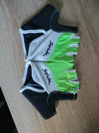 Guantes Ciclismo Spiuk Verdes y Negros