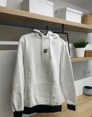 Sudadera Sik Silk Blanca