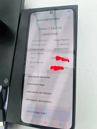 Samsung Galaxy Z Flip 3 5G Nero