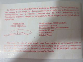 XXV Aniversario Constitución Española 2003