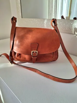 Borsa a cartella in pelle donna