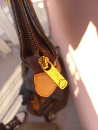 Borsa Louis Vuitton marrone monogram