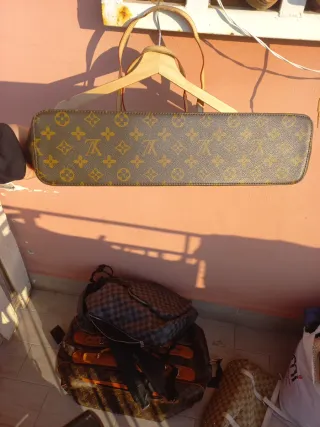 Borsa Louis Vuitton marrone monogram