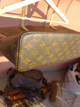 Borsa Louis Vuitton marrone monogram