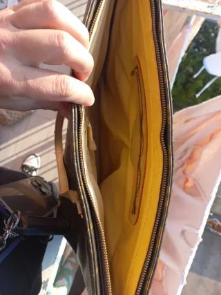 Borsa Louis Vuitton marrone monogram