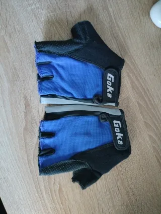Guantes Ciclismo Goka Azules