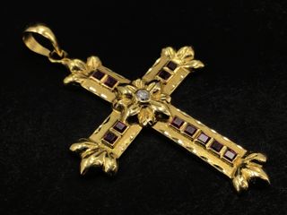 E679104-0 Crucifijo Oro 18K