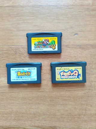 Lote 3 juegos GameBoy Advance