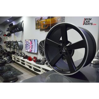 Juego de 4 Llantas 19 Fox MS003 Black Concave BM08