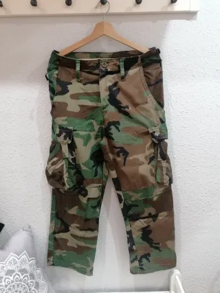 Pantalón camuflaje caza montaña