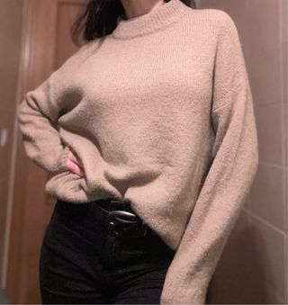 Jersey beige 23% lana