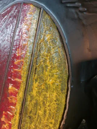 Quadro astratto materico Ferran 2023