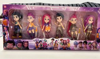 Set 6 Muñecas Kpop Guerreras nuevo