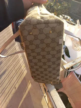 Borsa Gucci Beige Multicolor