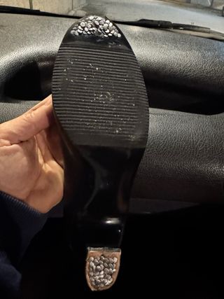 Zapatos de flamenco negros