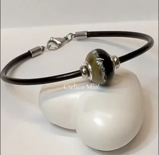 Pulsera Memorial de cuero