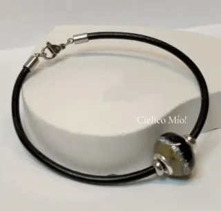 Pulsera Memorial de cuero