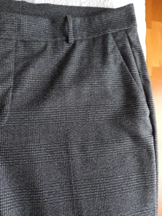 Pantalón de cuadros Zara mujer