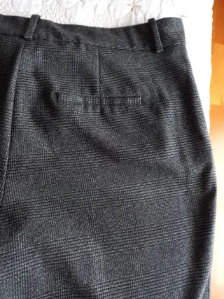 Pantalón de cuadros Zara mujer