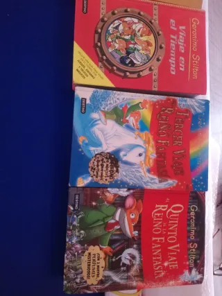 LOTE de libros infantiles de Gerónimo Stilton
